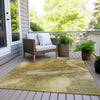 Piper Looms Chantille Abstract ACN1937 Wheat Machine Washable Area Rug Outdoor Lifestyle Image Feature