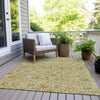 Piper Looms Chantille Floral ACN1938 Beige Machine Washable Area Rug Outdoor Lifestyle Image Feature