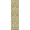 Piper Looms Chantille Floral ACN1938 Beige Machine Washable Area Rug Runner Main Image