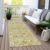 Piper Looms Chantille Floral ACN1938 Beige Machine Washable Area Rug Runner Outdoor Lifestyle Image Feature