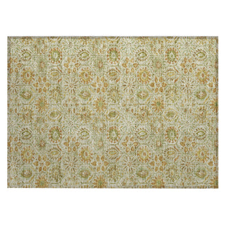 Piper Looms Chantille Floral ACN1938 Beige Machine Washable Area Rug Scatter Main Image