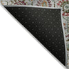 Piper Looms Chantille Floral ACN1938 Paprika Machine Washable Area Rug Backing Image