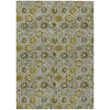 Piper Looms Chantille Floral ACN1938 Pewter Machine Washable Area Rug main image