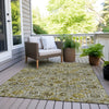 Piper Looms Chantille Floral ACN1938 Pewter Machine Washable Area Rug Outdoor Lifestyle Image Feature