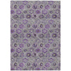 Piper Looms Chantille Floral ACN1938 Purple Machine Washable Area Rug main image