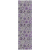 Piper Looms Chantille Floral ACN1938 Purple Machine Washable Area Rug Runner Main Image