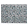 Piper Looms Chantille Floral ACN1938 Teal Machine Washable Area Rug Scatter Main Image