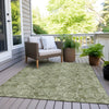 Piper Looms Chantille Floral ACN1939 Aloe Machine Washable Area Rug Outdoor Lifestyle Image Feature