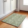 Piper Looms Chantille Floral ACN1939 Aloe Machine Washable Area Rug Scatter Lifestyle Image Feature
