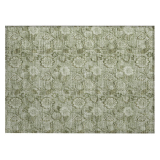 Piper Looms Chantille Floral ACN1939 Aloe Machine Washable Area Rug Scatter Main Image