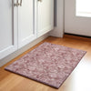 Piper Looms Chantille Floral ACN1939 Blush Machine Washable Area Rug Scatter Lifestyle Image Feature
