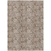 Piper Looms Chantille Floral ACN1939 Brown Machine Washable Area Rug main image