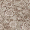 Piper Looms Chantille Floral ACN1939 Brown Machine Washable Area Rug Swatch Image