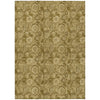 Piper Looms Chantille Floral ACN1939 Mocha Machine Washable Area Rug main image