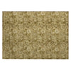 Piper Looms Chantille Floral ACN1939 Mocha Machine Washable Area Rug Scatter Main Image
