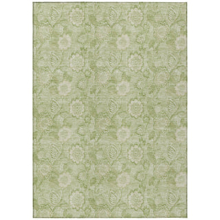 Piper Looms Chantille Floral ACN1939 Sage Machine Washable Area Rug main image
