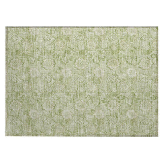 Piper Looms Chantille Floral ACN1939 Sage Machine Washable Area Rug Scatter Main Image