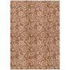 Piper Looms Chantille Floral ACN1939 Terracotta Machine Washable Area Rug main image
