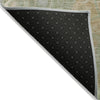 Piper Looms Chantille Abstract ACN1940 Aloe Machine Washable Area Rug Backing Image