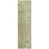 Piper Looms Chantille Abstract ACN1940 Aloe Machine Washable Area Rug Runner Main Image