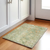 Piper Looms Chantille Abstract ACN1940 Aloe Machine Washable Area Rug Scatter Lifestyle Image Feature
