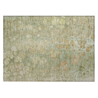 Piper Looms Chantille Abstract ACN1940 Aloe Machine Washable Area Rug Scatter Main Image
