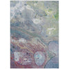 Piper Looms Chantille Abstract ACN1941 Blue Machine Washable Area Rug main image