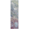 Piper Looms Chantille Abstract ACN1941 Blue Machine Washable Area Rug Runner Main Image
