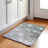 Piper Looms Chantille Abstract ACN1941 Khaki Machine Washable Area Rug Scatter Lifestyle Image Feature