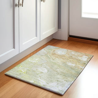 Piper Looms Chantille Abstract ACN1941 Linen Machine Washable Area Rug Scatter Lifestyle Image Feature