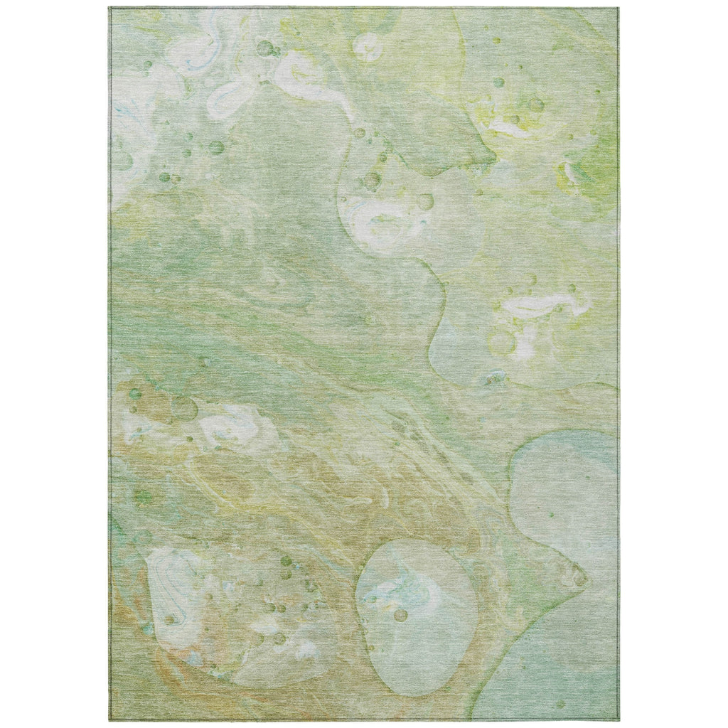 Piper Looms Chantille Abstract ACN1941 Sage Machine Washable Area Rug main image
