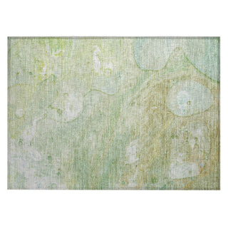 Piper Looms Chantille Abstract ACN1941 Sage Machine Washable Area Rug Scatter Main Image
