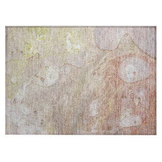 Piper Looms Chantille Abstract ACN1941 Salmon Machine Washable Area Rug Scatter Main Image