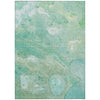 Piper Looms Chantille Abstract ACN1941 Teal Machine Washable Area Rug main image