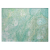 Piper Looms Chantille Abstract ACN1941 Teal Machine Washable Area Rug Scatter Main Image