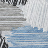 Piper Looms Chantille Geometric ACN1942 Blue Machine Washable Area Rug Swatch Image