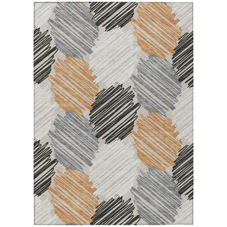 Piper Looms Chantille Geometric ACN1942 Copper Machine Washable Area Rug main image