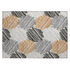 Piper Looms Chantille Geometric ACN1942 Copper Machine Washable Area Rug Scatter Main Image