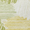 Piper Looms Chantille Geometric ACN1942 Green Machine Washable Area Rug Swatch Image