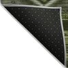 Piper Looms Chantille Tribal ACN1943 Aloe Machine Washable Area Rug Backing Image