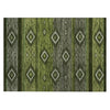 Piper Looms Chantille Tribal ACN1943 Aloe Machine Washable Area Rug Scatter Main Image