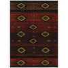 Piper Looms Chantille Tribal ACN1943 Red Machine Washable Area Rug main image