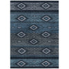 Piper Looms Chantille Tribal ACN1943 Teal Machine Washable Area Rug main image