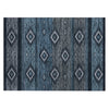 Piper Looms Chantille Tribal ACN1943 Teal Machine Washable Area Rug Scatter Main Image