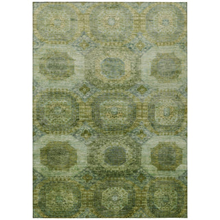 Piper Looms Chantille Panels ACN1944 Aloe Machine Washable Area Rug main image