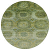 Piper Looms Chantille Panels ACN1944 Aloe Machine Washable Area Rug Round Main Image