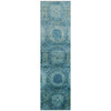 Piper Looms Chantille Panels ACN1944 Blue Machine Washable Area Rug Runner Main Image