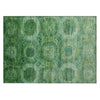 Piper Looms Chantille Panels ACN1944 Emerald Machine Washable Area Rug Scatter Main Image