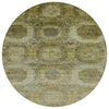 Piper Looms Chantille Panels ACN1944 Gold Machine Washable Area Rug Round Main Image