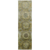 Piper Looms Chantille Panels ACN1944 Gold Machine Washable Area Rug Runner Main Image